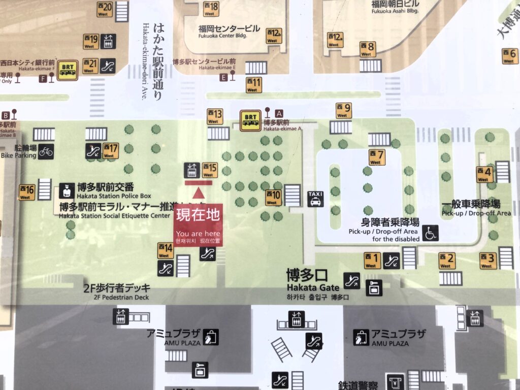 博多口駅前マップ