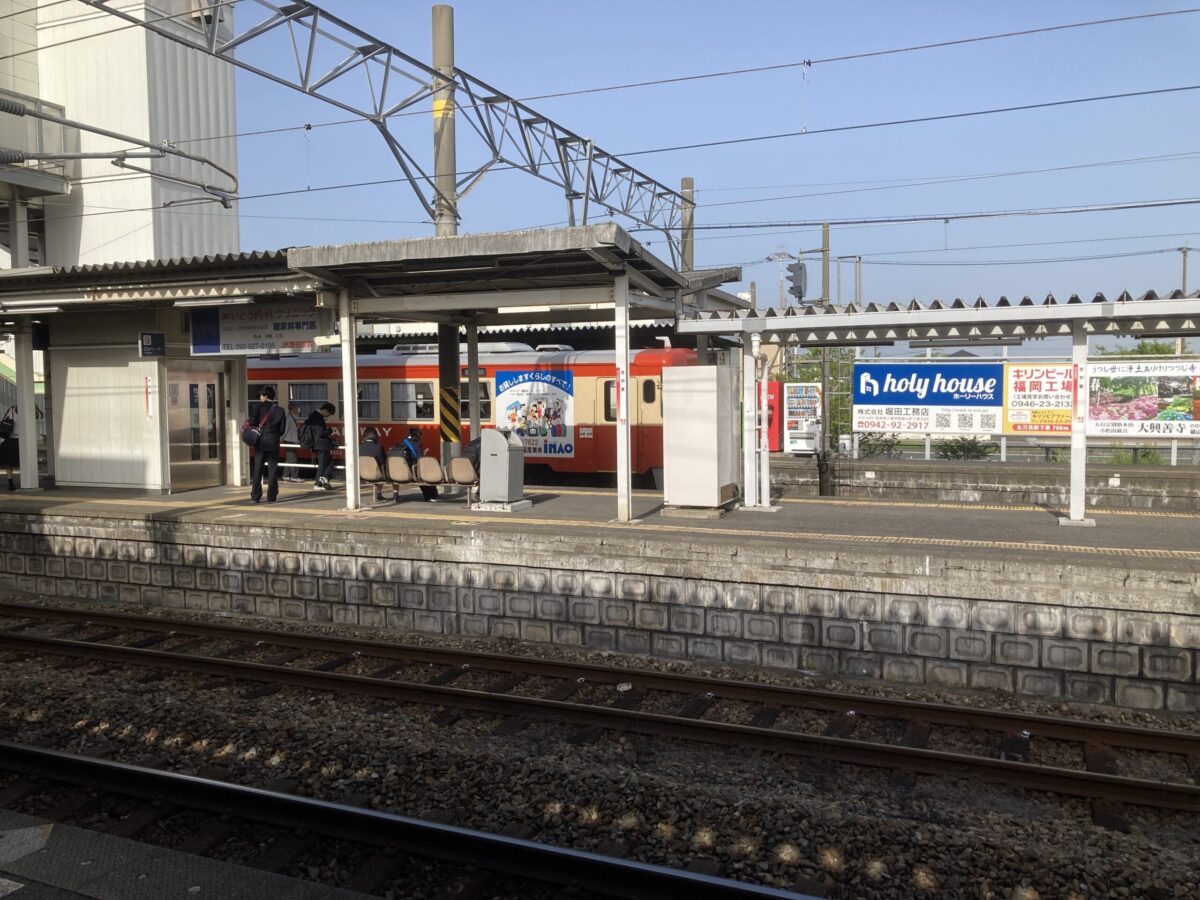JR基山駅（甘木鉄道電車を見る）