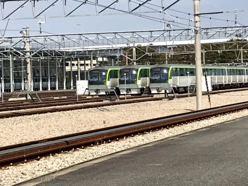 橋本車両基地