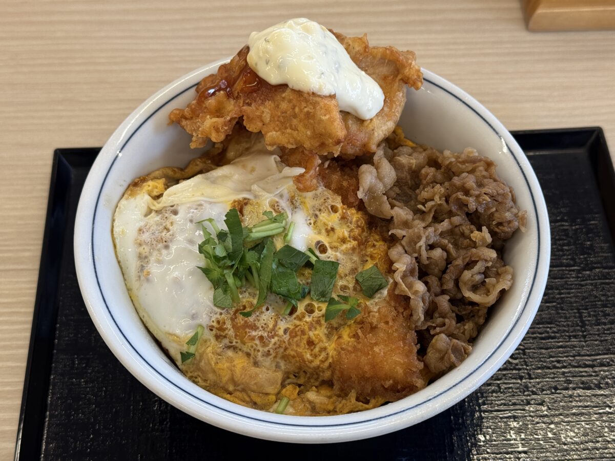 トリプルカツ丼