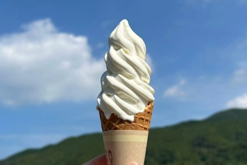 糸島牧場ミルクソフト