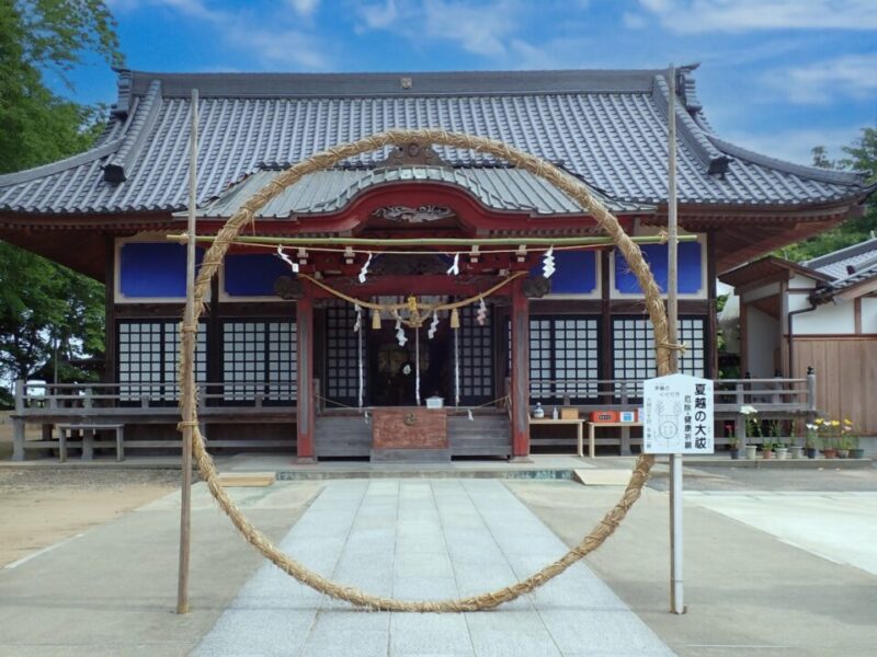 茅の輪くぐり