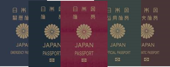 パスポート5種類