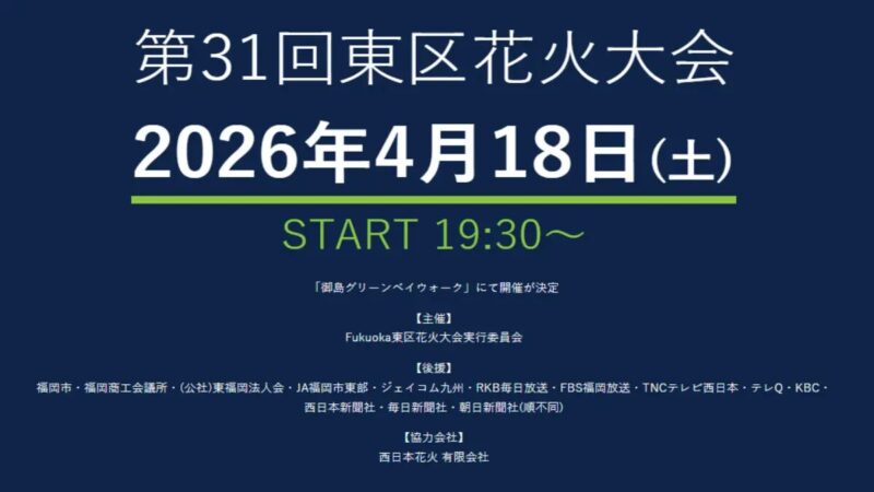 第31回東区花火大会