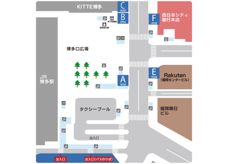 博多駅前バスのりば