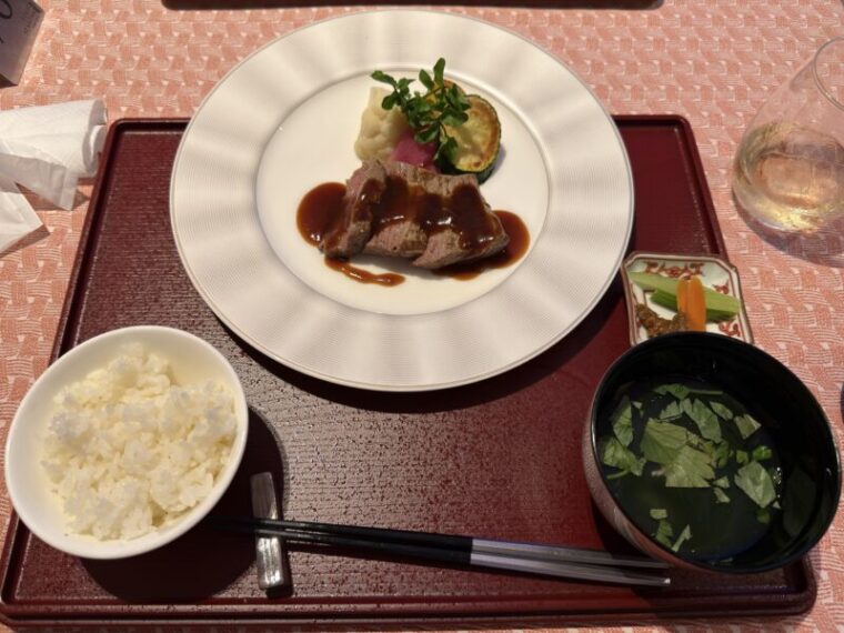 黒毛和牛フィレ肉の網焼き