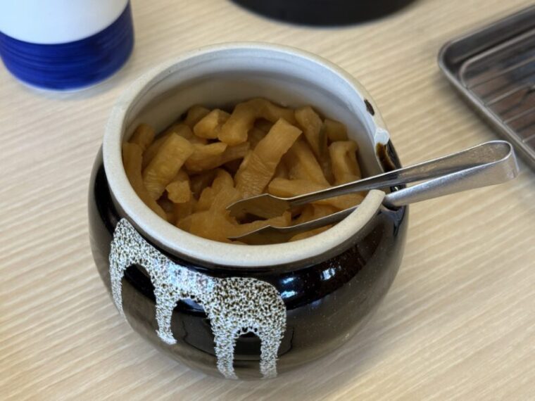 かつやの割干大根漬