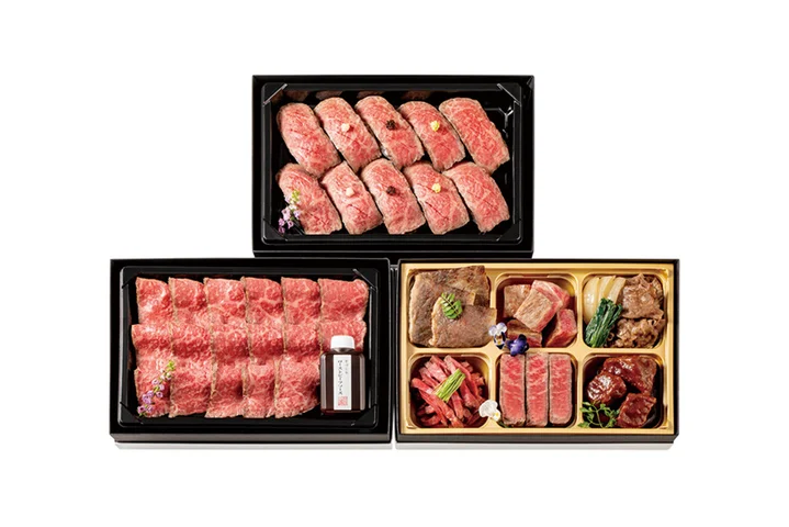 近江牛　迎春肉づくしオードブル三段税込・送料込29,800円12品　＜冷凍＞