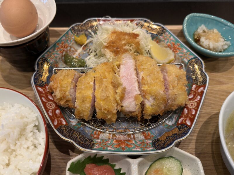 旅膳熟成ロース潜らせ御膳