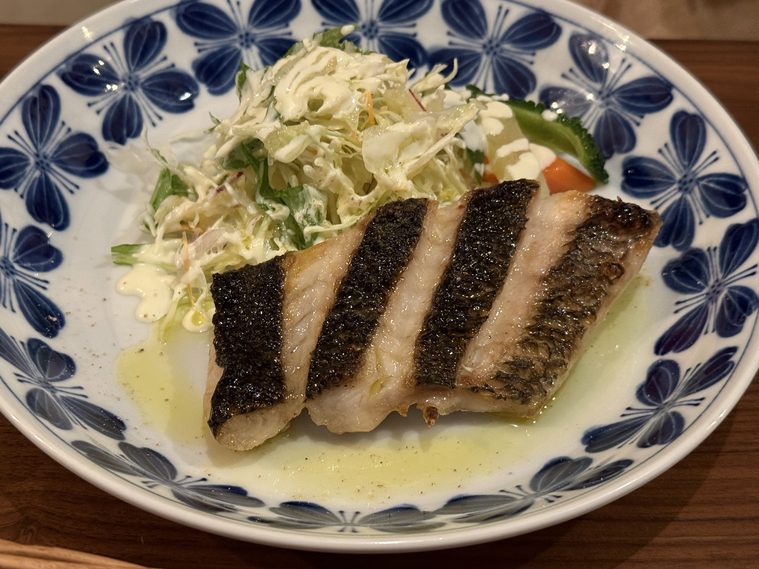 天然鮮魚のグリル