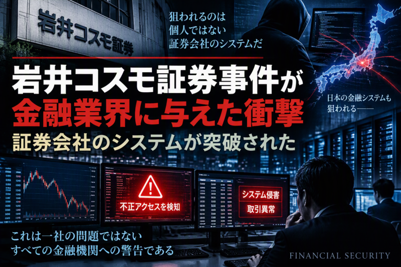 コスモ証券不正アクセス